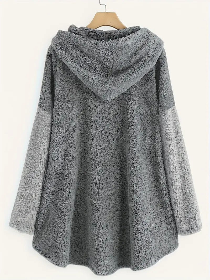 Sweatshirt Femme Capuche Polaire – Confort Douillet pour Hiver 6