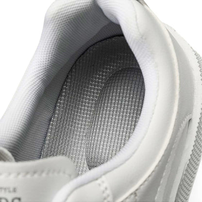 Baskets Minimalistes Blanches Pour Homme | À Lacets