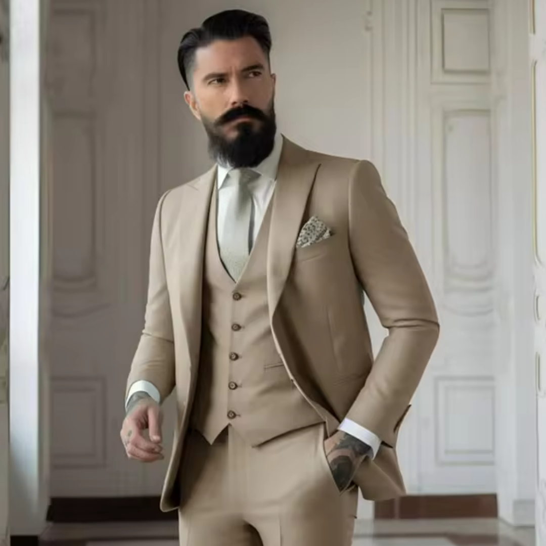 George | Costume D'invité De Mariage 3 Pièces Pour Hommes | Elégant