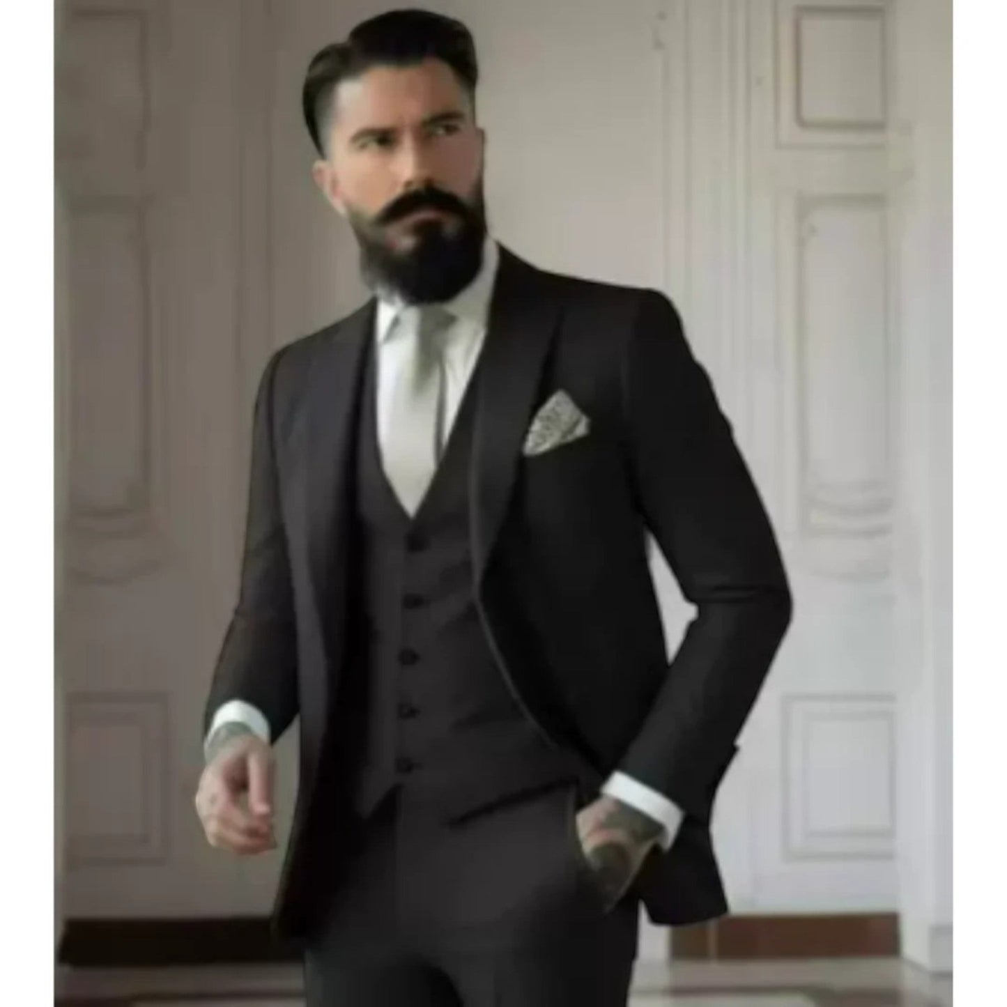 George | Costume D'invité De Mariage 3 Pièces Pour Hommes | Elégant