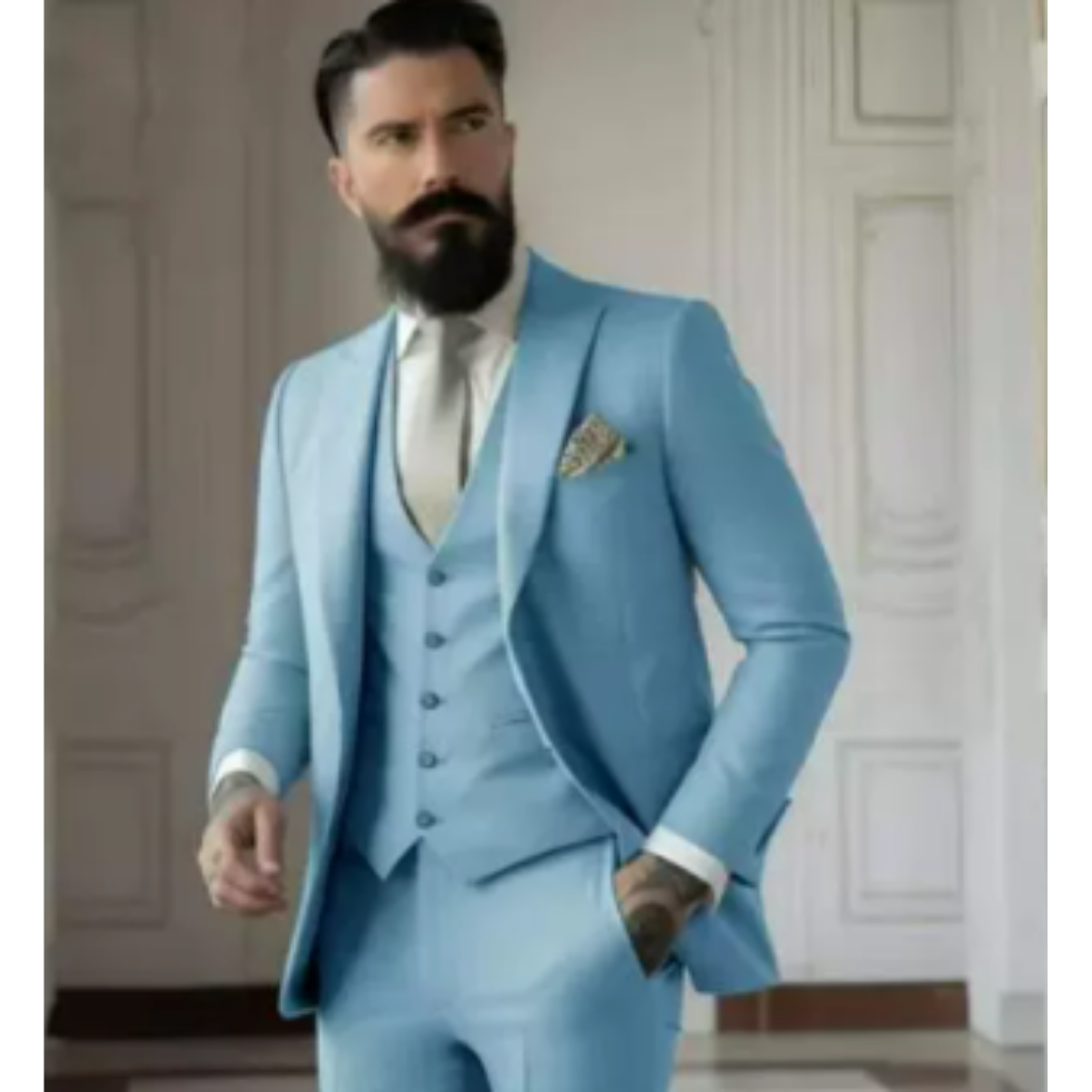 George | Costume D'invité De Mariage 3 Pièces Pour Hommes | Elégant