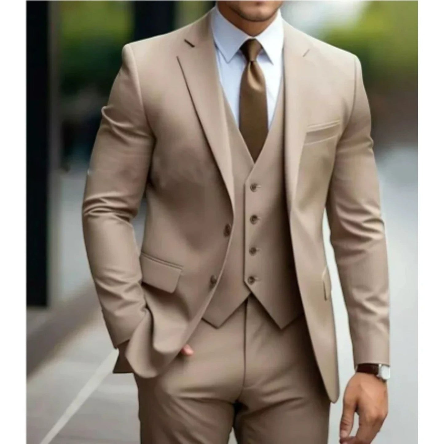 Gabriel | Costume 3 Pièces Élégant Pour Homme