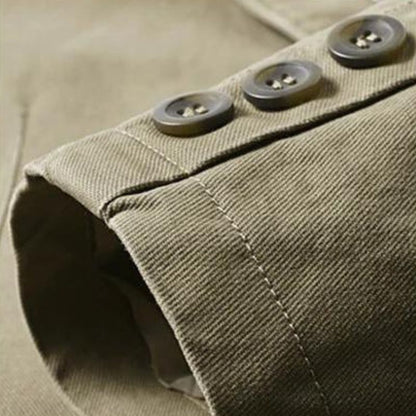 Blazer Décontracté Boutonné Pour Homme | Simple Boutonnage