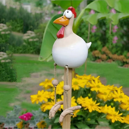 Statue De Poule Décorative | Jardin Amusant