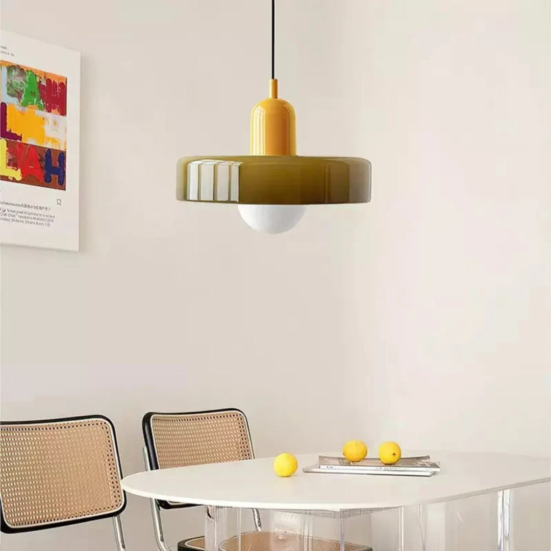 Lustre En Verre Décoratif | Suspension Réglable