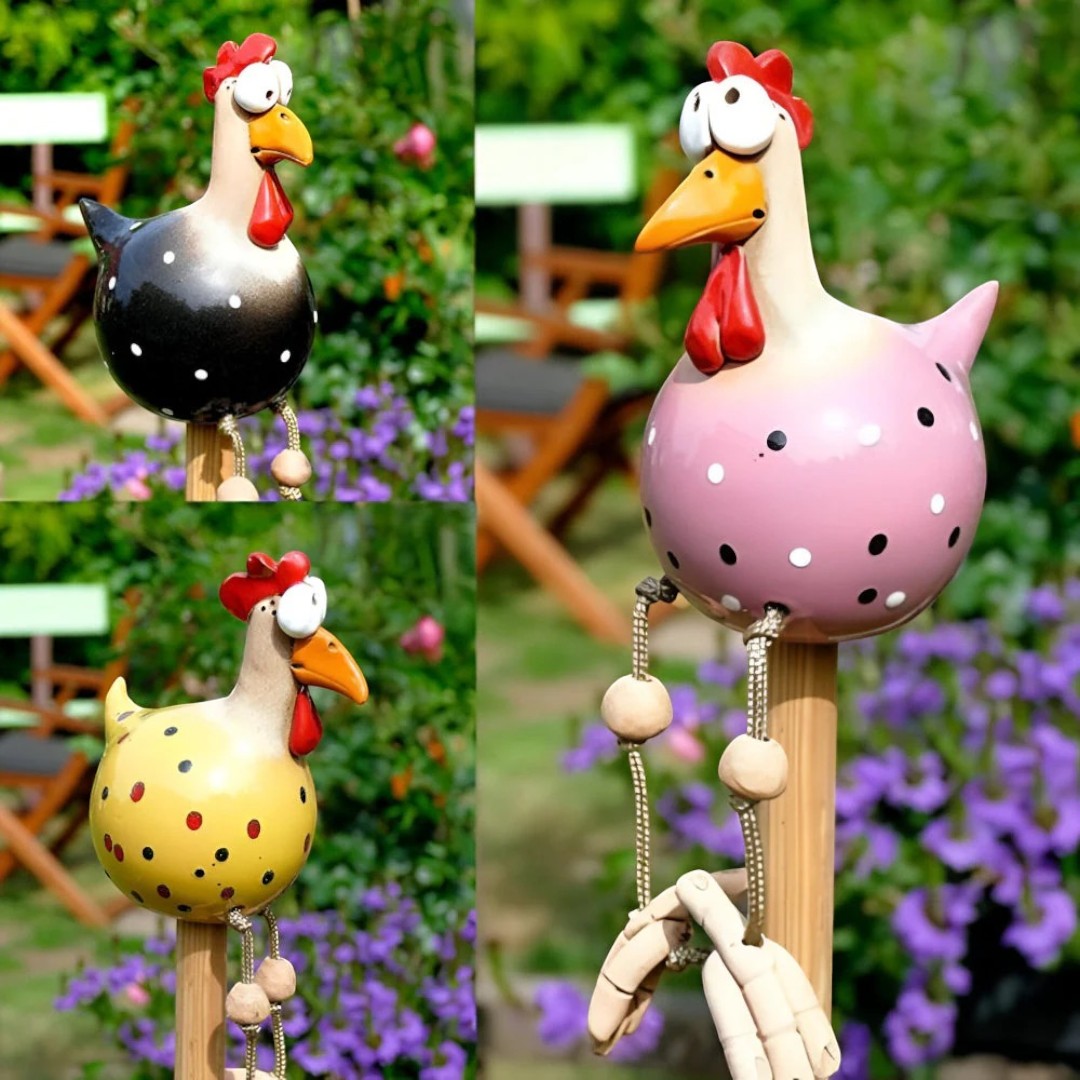 Statue De Poule Décorative | Jardin Amusant