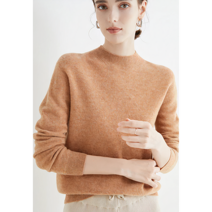 Pull Slim En Cachemire Décontracté Pour Femme | Hiver