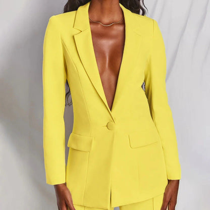 Leona | Ensemble Blazer Deux Pièces Chic Pour Femme
