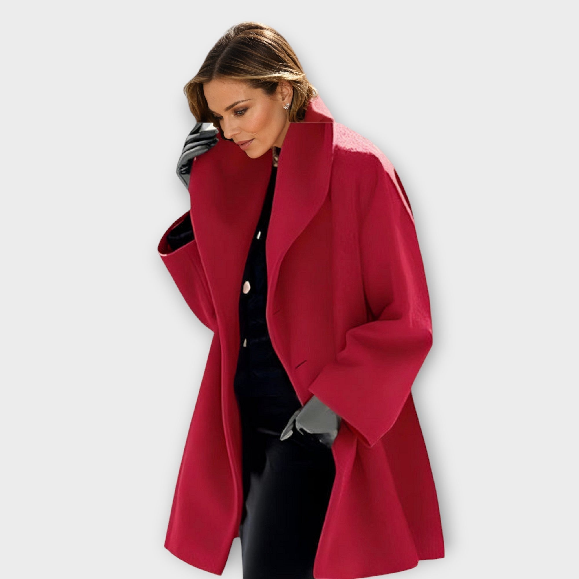 Manteau D'hiver Oversize Pour Femme | Manches Longues