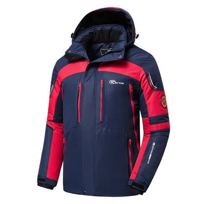 Veste De Ski D’Hiver À Capuche Pour Homme | Manches Longues