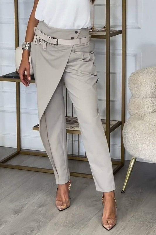 Pantalon Une Pièce Pour Femme Avec Détails Boutons | Décontracté