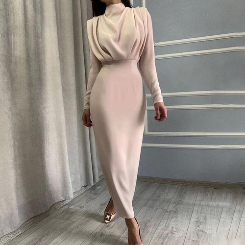 Robe De Soirée À Manches Longues Pour Femme | Maxi
