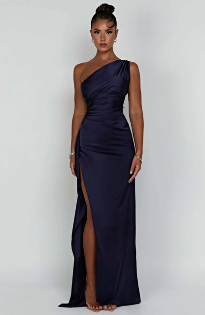 Robe De Soirée Pour Femme À Une Épaule | Dos Nu