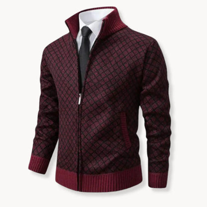 Pull En Tricot À Motifs Classiques Pour Homme | Automne