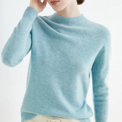 Pull En Cachemire Élégant Pour L'hiver | Manches Longues