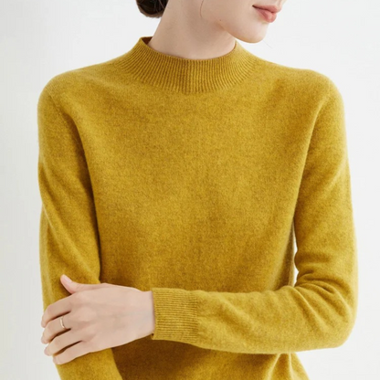 Pull En Cachemire Élégant Pour L'hiver | Manches Longues