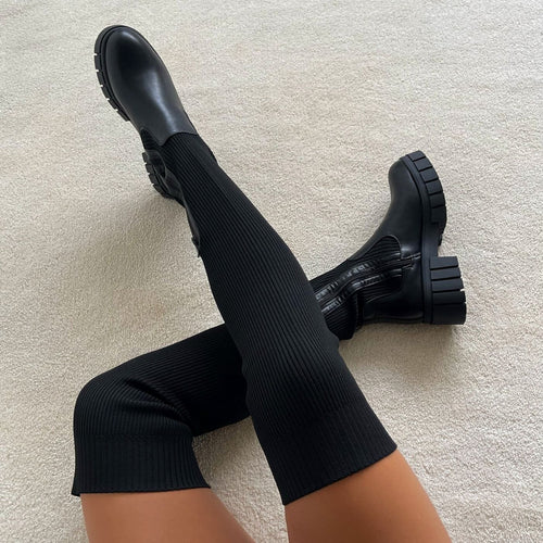 Bottes À Talons Hauts Pour Femme | Fermeture Éclair