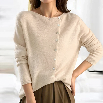Cardigan À Patte De Boutonnage Pour Femme | Manches Longues