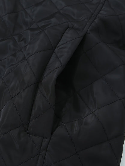 Manteau D’Hiver Doublé Pour Femme | Zippé