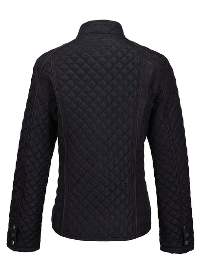 Veste Doudoune Matelassée Avec Fermeture Éclair Pour Femme | Hiver