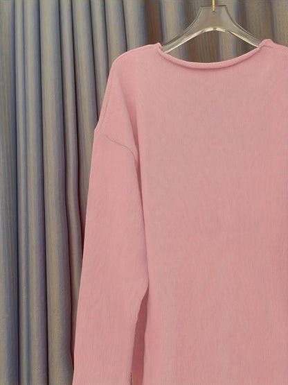 Coralie | Pull Décontracté Col V Pour Femme | Oversize