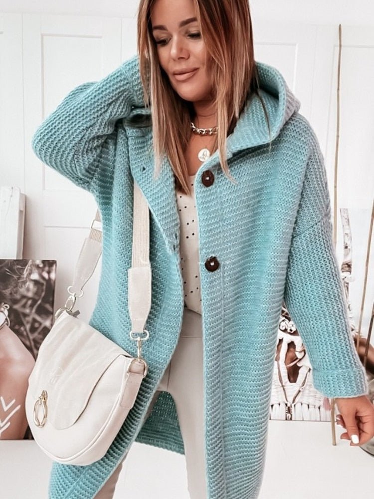 Cardigan Femme À Double Boutonnage | Hiver
