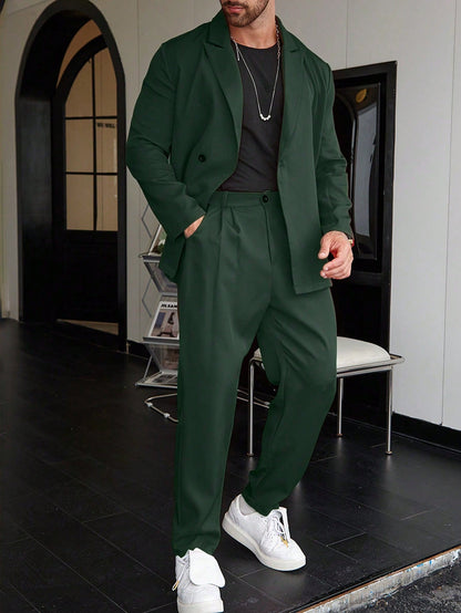 Ensemble Blazer Et Pantalon Oversize Pour Homme | Moderne