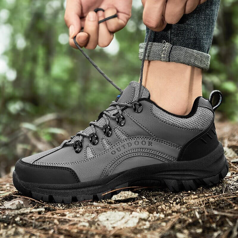 Bottes De Marche Robustes Pour Homme | À Lacets