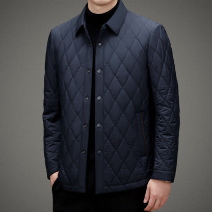Veste D'hiver Boutonnée Pour Homme | Manches Longues