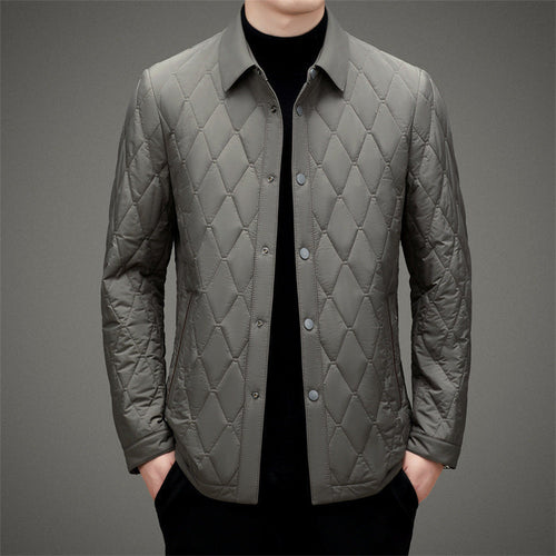 Veste D'hiver Boutonnée Pour Homme | Manches Longues
