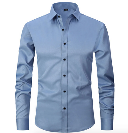 Chemise Pour Homme Avec Élasticité | Manche Longue