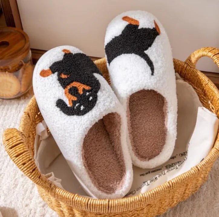 Chaussons D’hiver Unisexe | Motif Chien