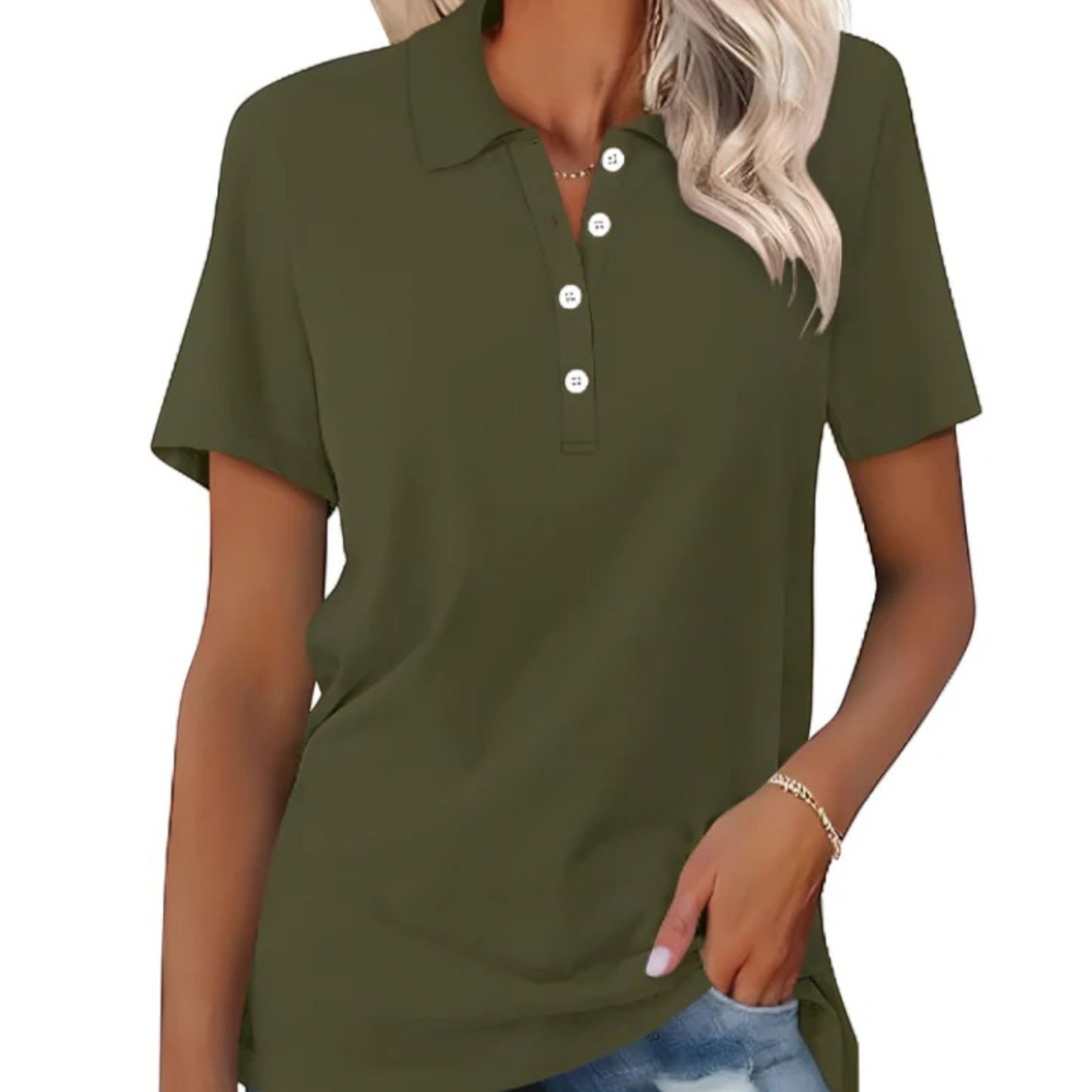 Anna | Polo décontracté pour femmes | Manches courtes