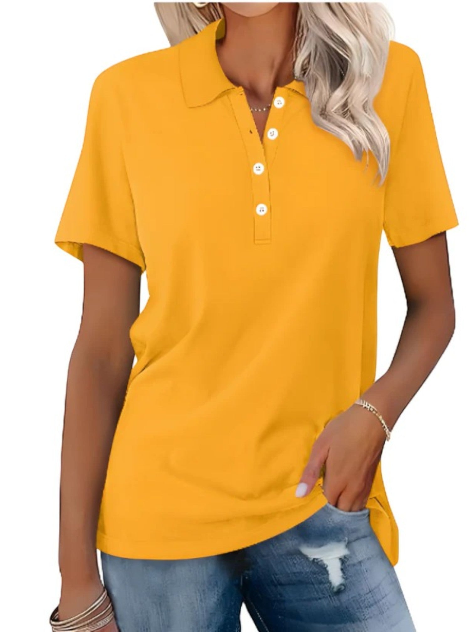Anna | Polo décontracté pour femmes | Manches courtes