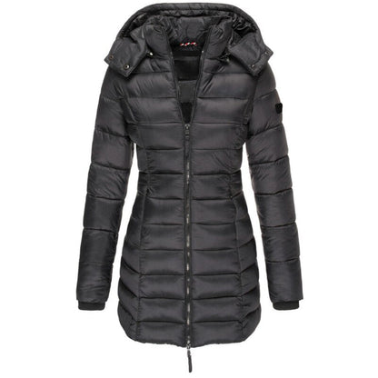 Veste Doudoune D’Hiver Moderne Pour Femme | Avec Capuche