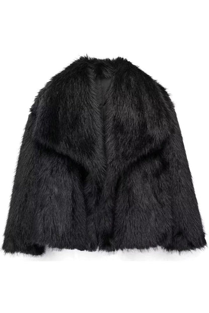 Veste Matelassée En Peluche Pour Femme | Manches Longues
