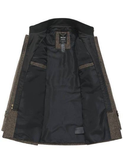 Veste Pour Homme Avec Col Montant | Hiver