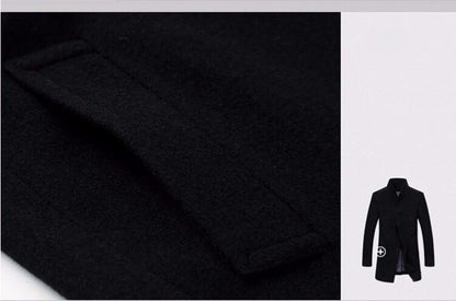 Veste Longue D’Hiver Pour Homme | Manches Longues