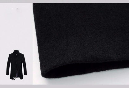 Veste Longue D’Hiver Pour Homme | Manches Longues