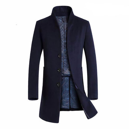 Veste Longue D’Hiver Pour Homme | Manches Longues
