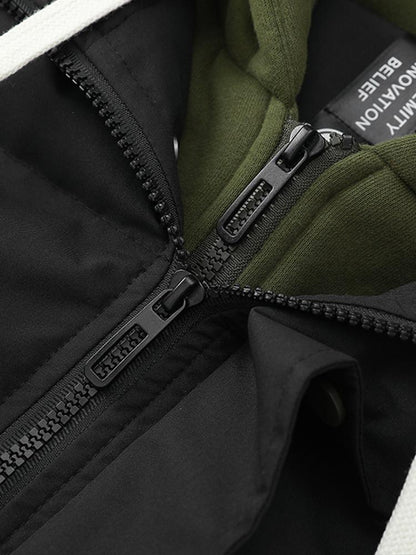 Doudoune À Capuche Tendance Pour Homme | Hiver