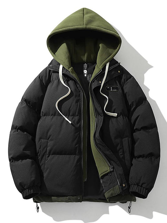 Doudoune À Capuche Tendance Pour Homme | Hiver