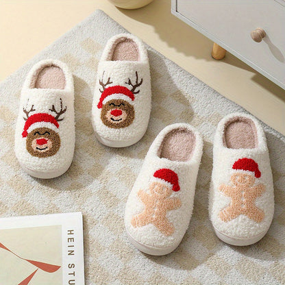 Chaussons De Noël Pour Femme | Semelles Antidérapantes