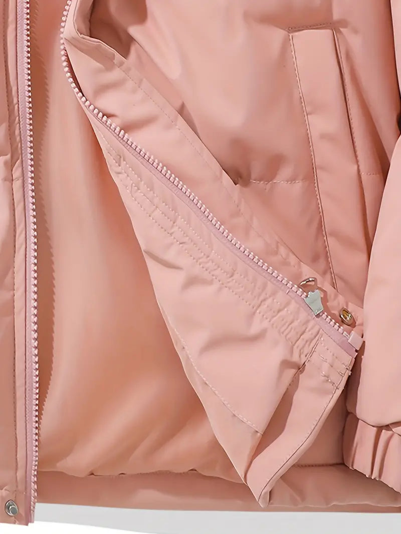 Veste À Capuche D’Hiver Pour Femme | Zippée