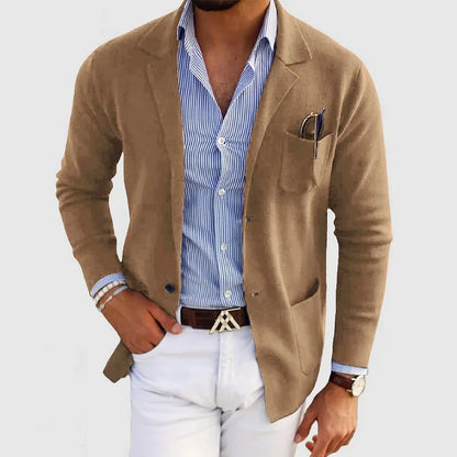 Blazer Slim Moderne Pour Homme | Avec Poche
