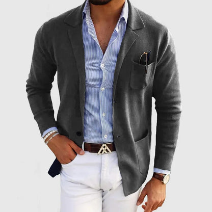 Blazer Slim Moderne Pour Homme | Avec Poche