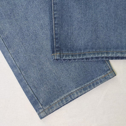 Jeans Élégants À Jambe Large Pour Femmes | Taille Haute