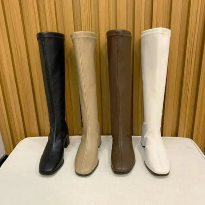 Bottes Tendance À Talons Hauts Pour Femmes | Hiver