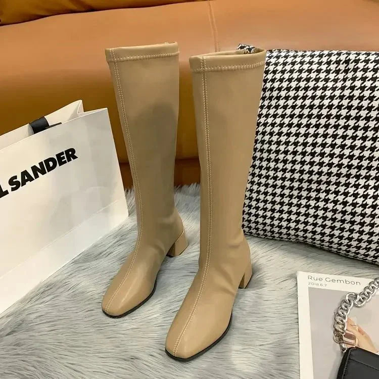 Bottes Tendance À Talons Hauts Pour Femmes | Hiver