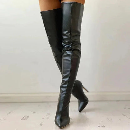 Cuissardes À Talons Aiguilles Pour Femme | Hiver